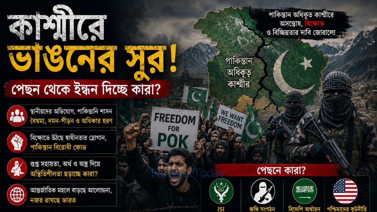 কাশ্মীরে ভাঙনের সুর! পেছন থেকে ইন্ধন দিচ্ছে কারা?