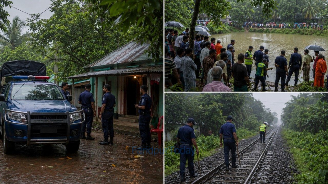 ফরিদপুরের তিন উপজেলায় পৃথক ঘটনায় তিনজনের মৃত্যু